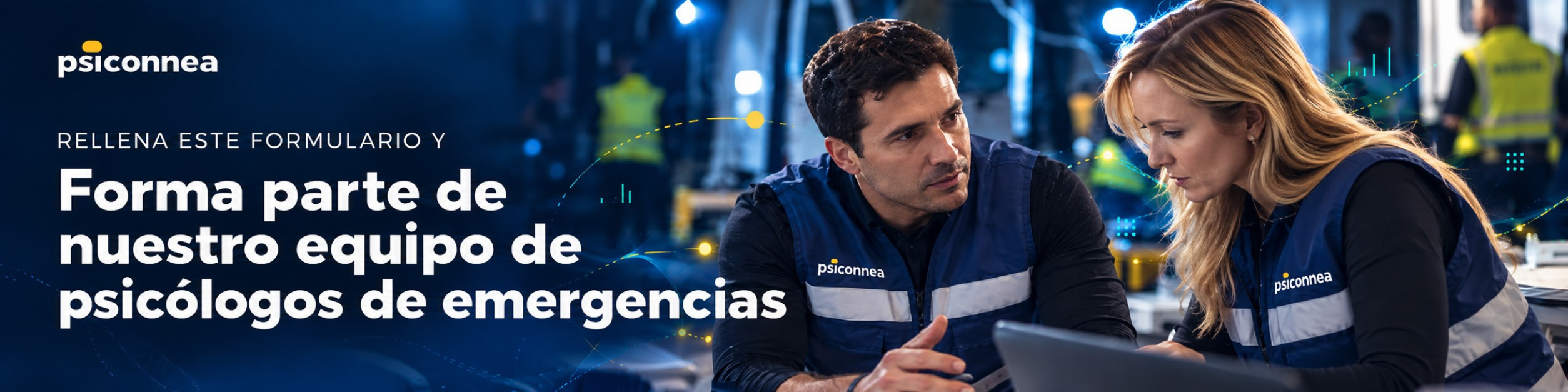 Forma parte de nuestro equipo de psicólogos de emergencias